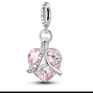 New 925-Charm Bead Fit Original Pandora Bracelet
